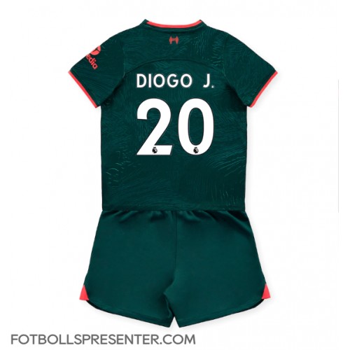 Liverpool Diogo Jota #20 Tredje tröja Barn 2022-23 Kortärmad (+ korta byxor)